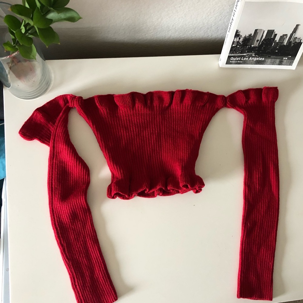 Crop top long sleeve (petite)